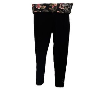 Victoria’s Secret Pink Yoga Foldover Leggings M